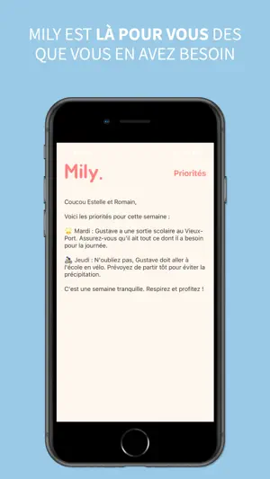 Mily, l'assistant familial screenshot 3