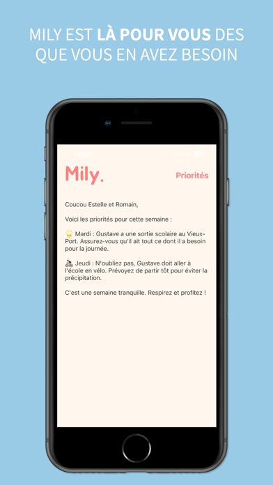 Mily, l'assistant familial Screenshot 3 - AppWisp.com Mily, l'assistant familial Screenshot 3 - AppWisp.com