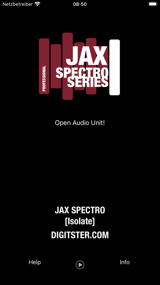 JAX SPECTRO SERIES : Isolate - 1.82 - (iOS)