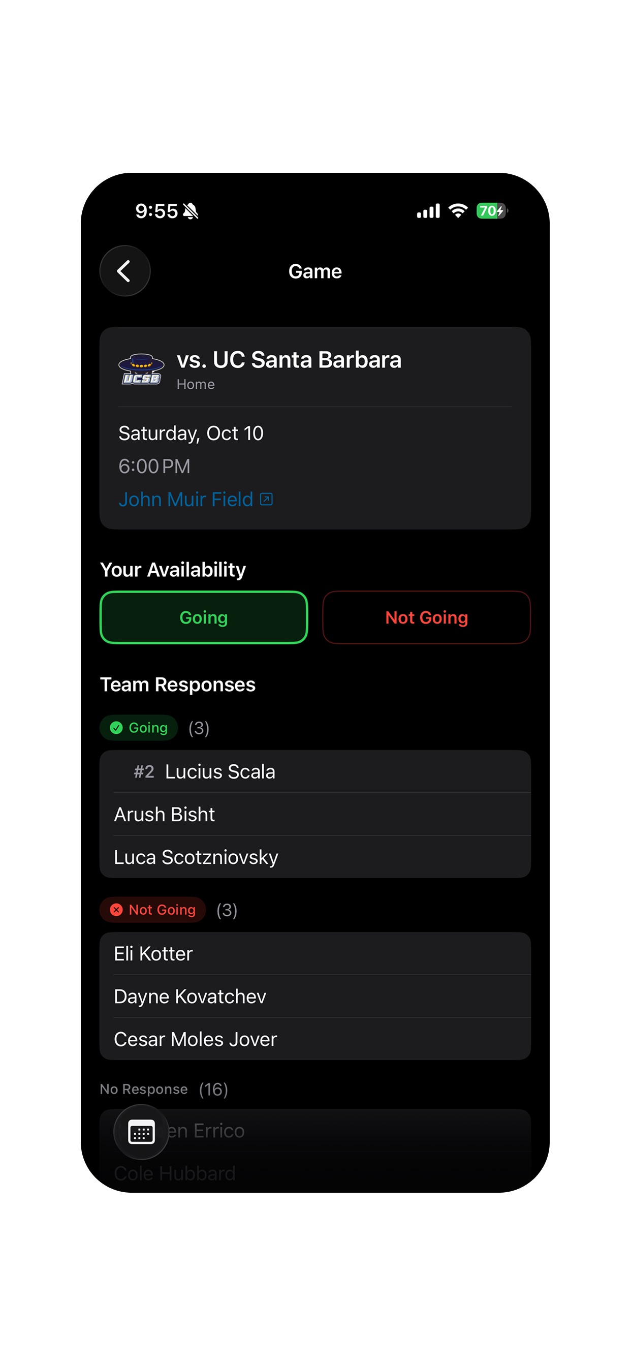 Screenshot 4 of Fixture Management