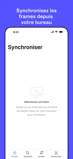 Capture d'écran de Figma sur iPhone 6