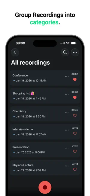 Voice Recorder & Transcribe screenshot 2