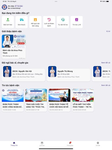 BVĐK Phúc Thịnh iPad screenshot 2