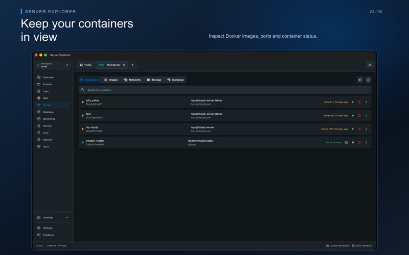 Server Explorer screenshot 3