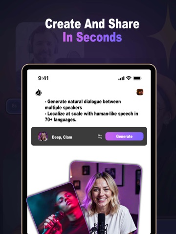 Aivoix - Ai Voice Generator iPad screenshot