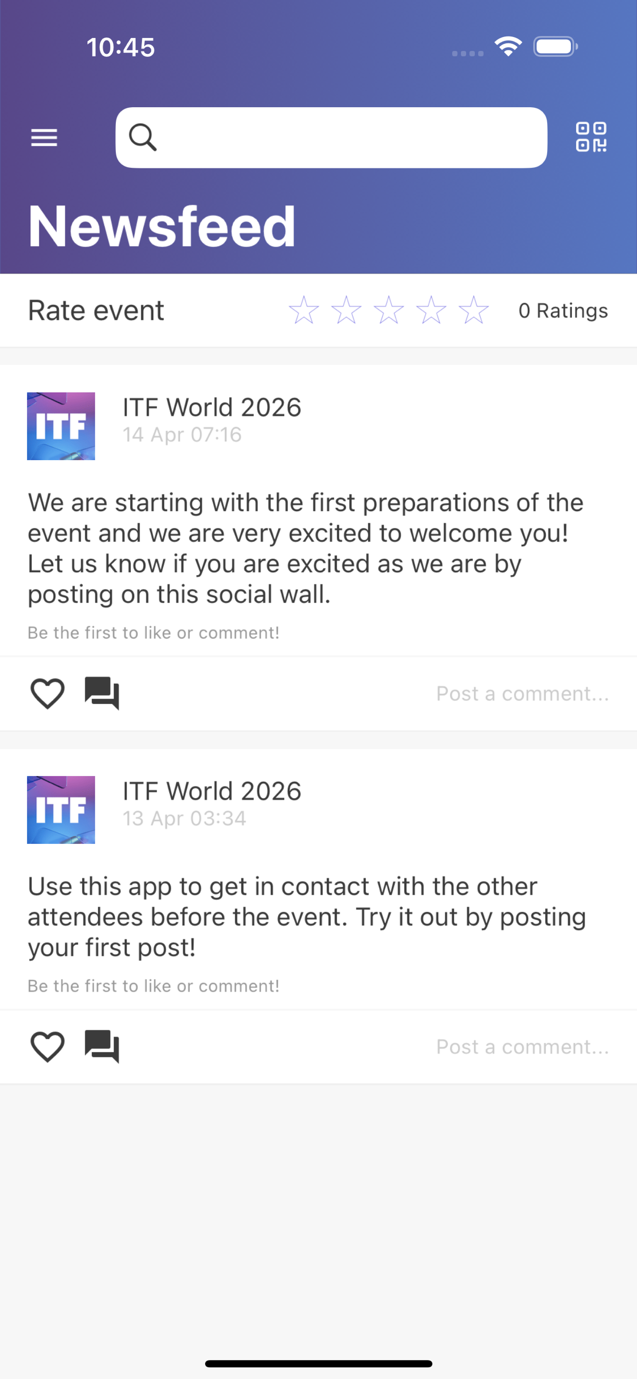 ITF World 2026 screenshot 3