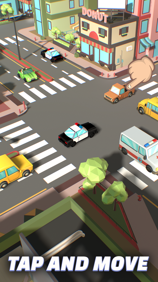 #3. Traffic Chaos 3D (iOS) 由: Frimus