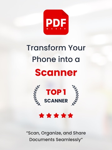 Image to PDF: PDF Maker iPad screenshot