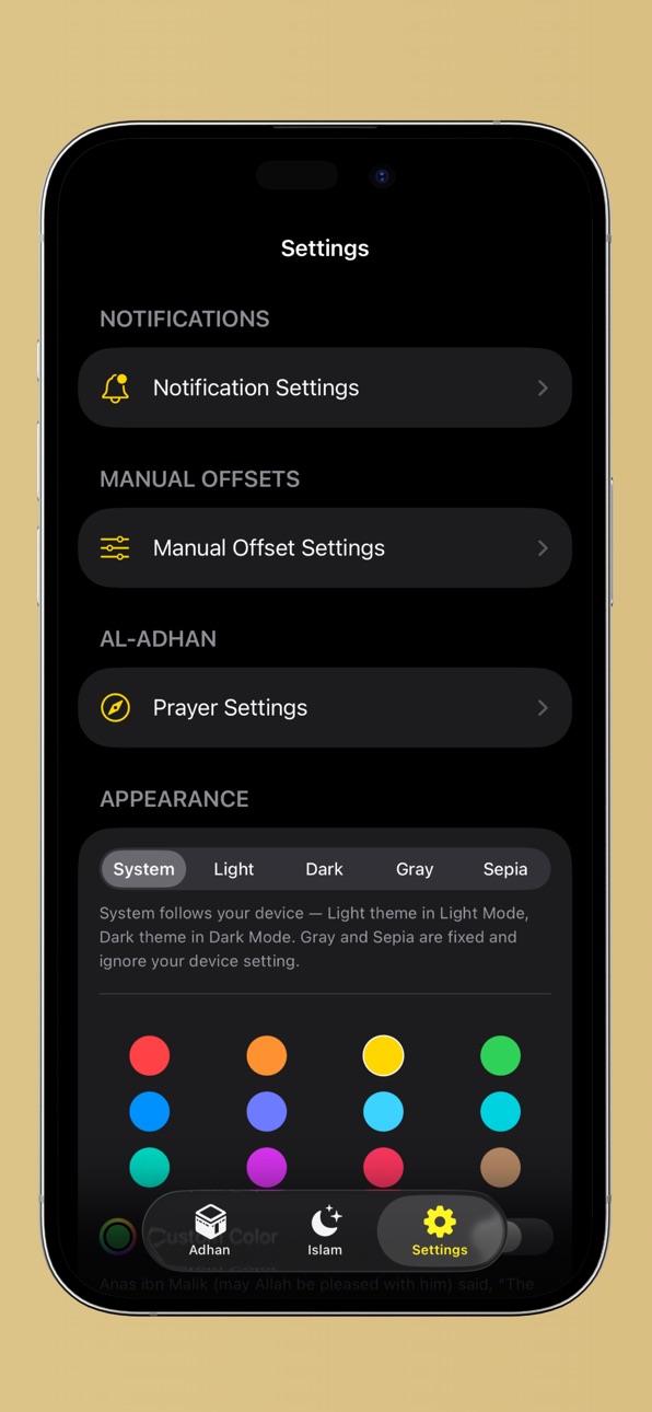 iPhone screenshot