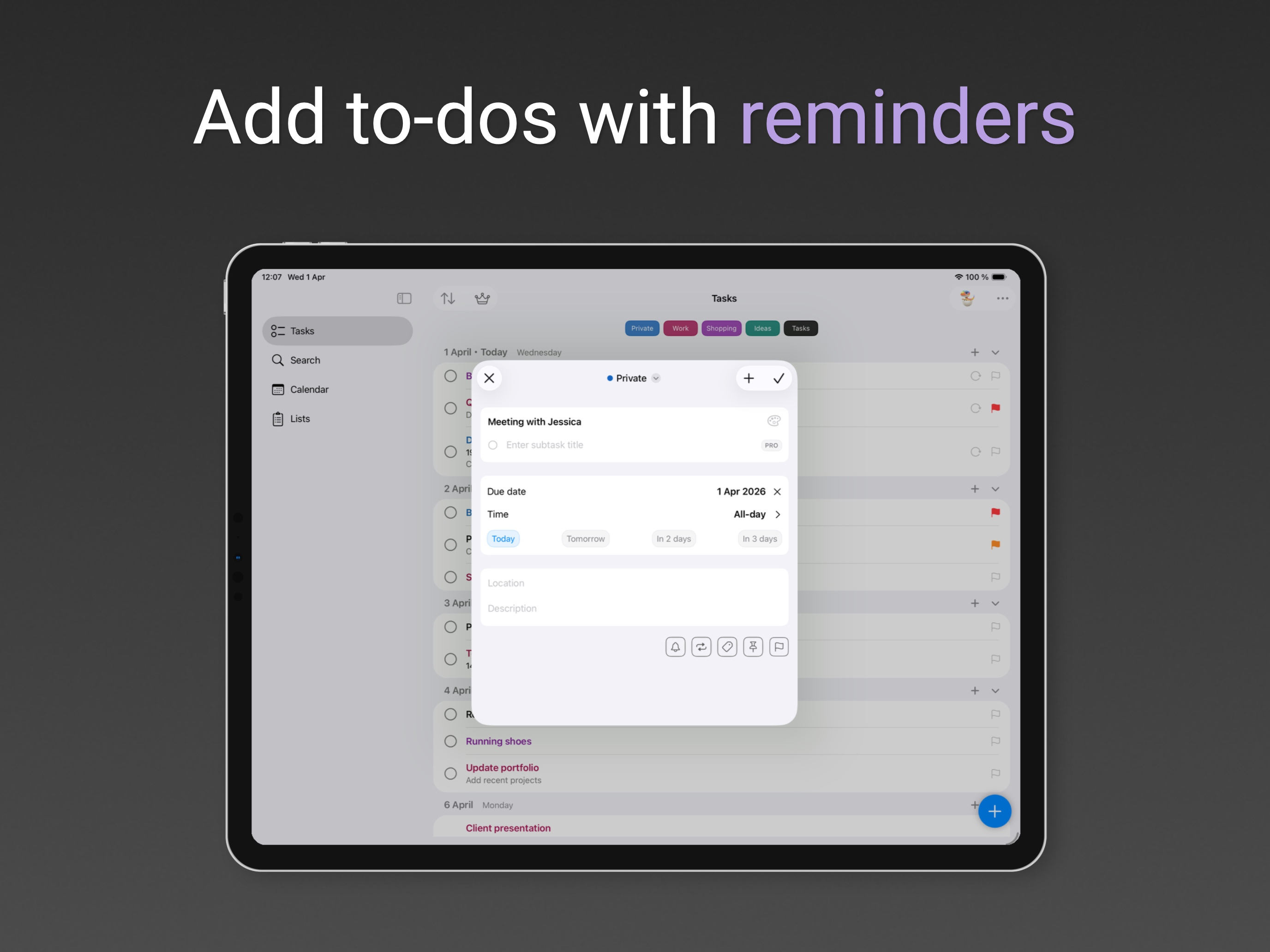 Todino: Tasks & Daily Planner