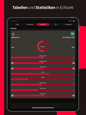 SRF Sport - Live Sport iPad screenshot 6