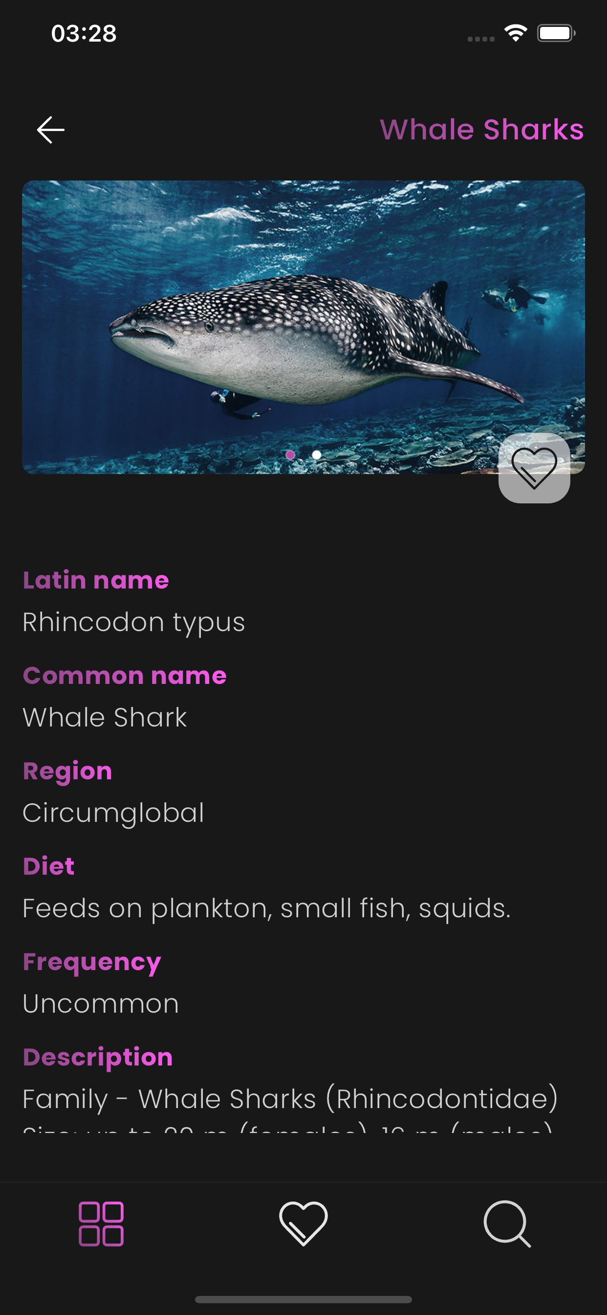 Maldivian Fish Guide screenshot 5