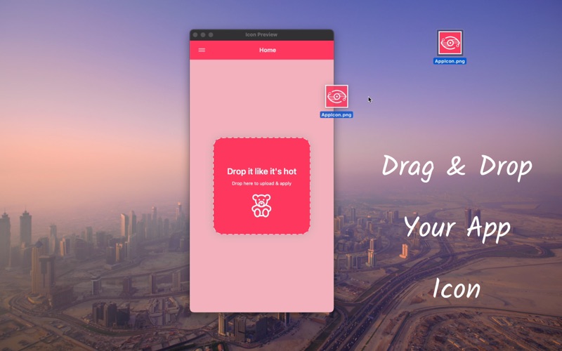 App screenshot