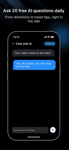 RideShare AI Translate iPhone screenshot