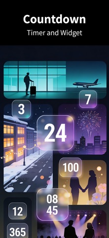 Countara - Countdown Timer App Screenshot 1 of 4