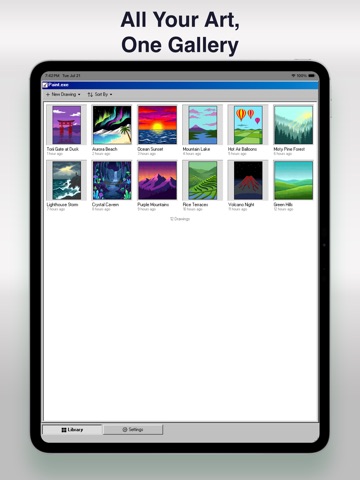 Paint.exe - Retro Paint iPad screenshot