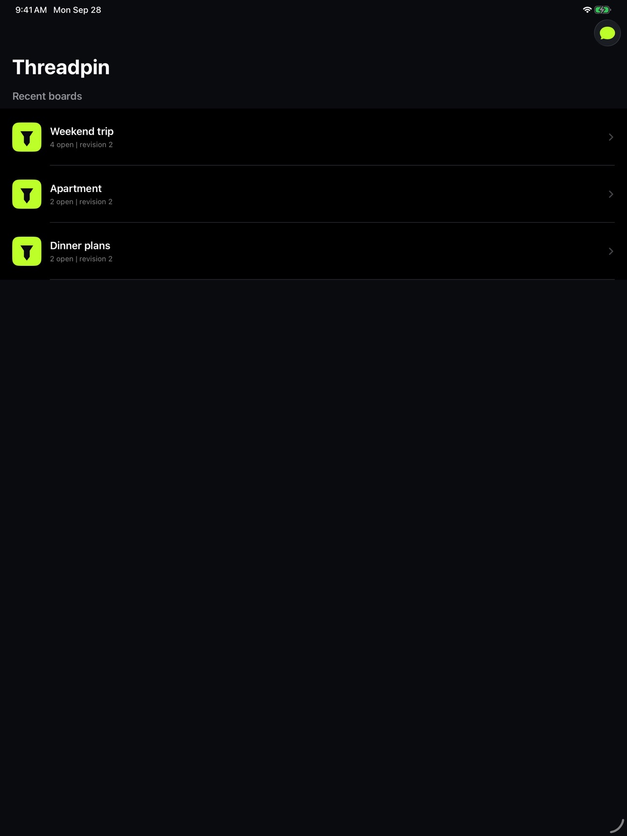 Screenshot 3 of Threadpin