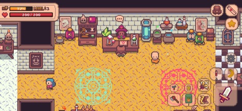 Megis Adventure - megis-adventure-pixel-art-alchemy-lab