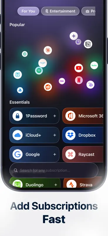 NotSubs : Subscription Tracker screenshot 5 of 8