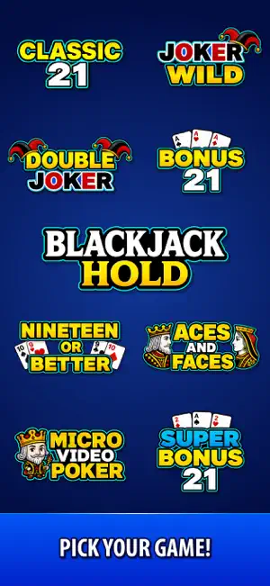 Blackjack Hold - Video Poker screenshot 4