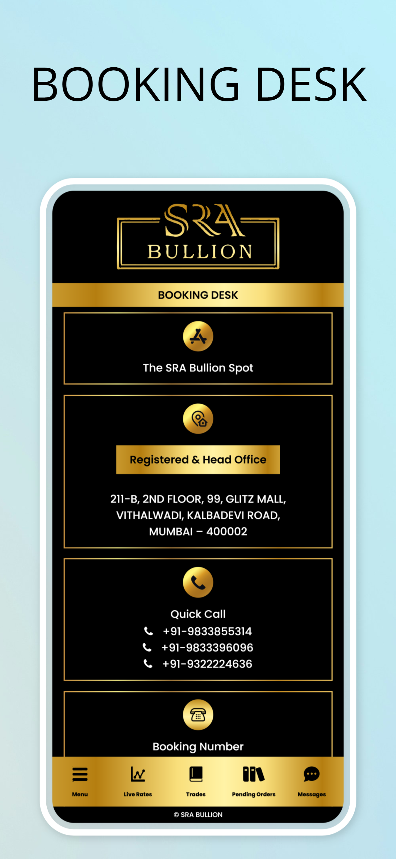 SRA Bullion