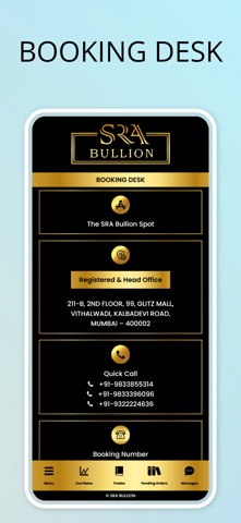 SRA Bullion screenshot