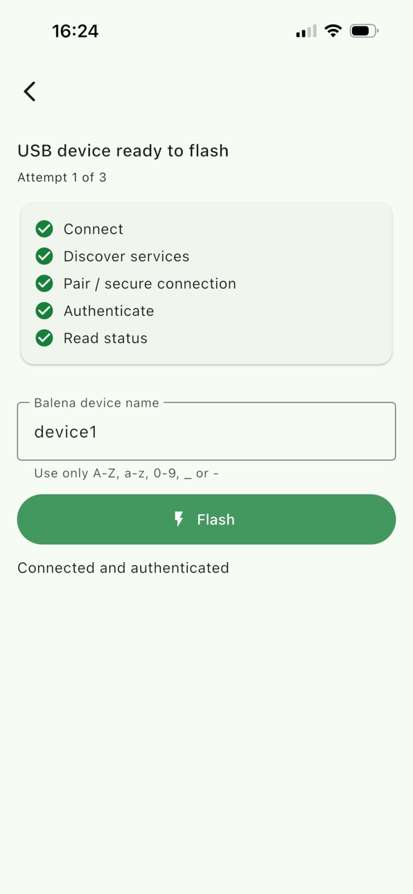 iPhone screenshot