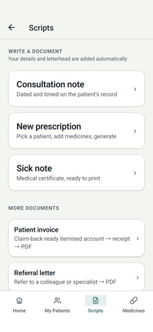 PracProof: Pocket Practice iPhone screenshot 3