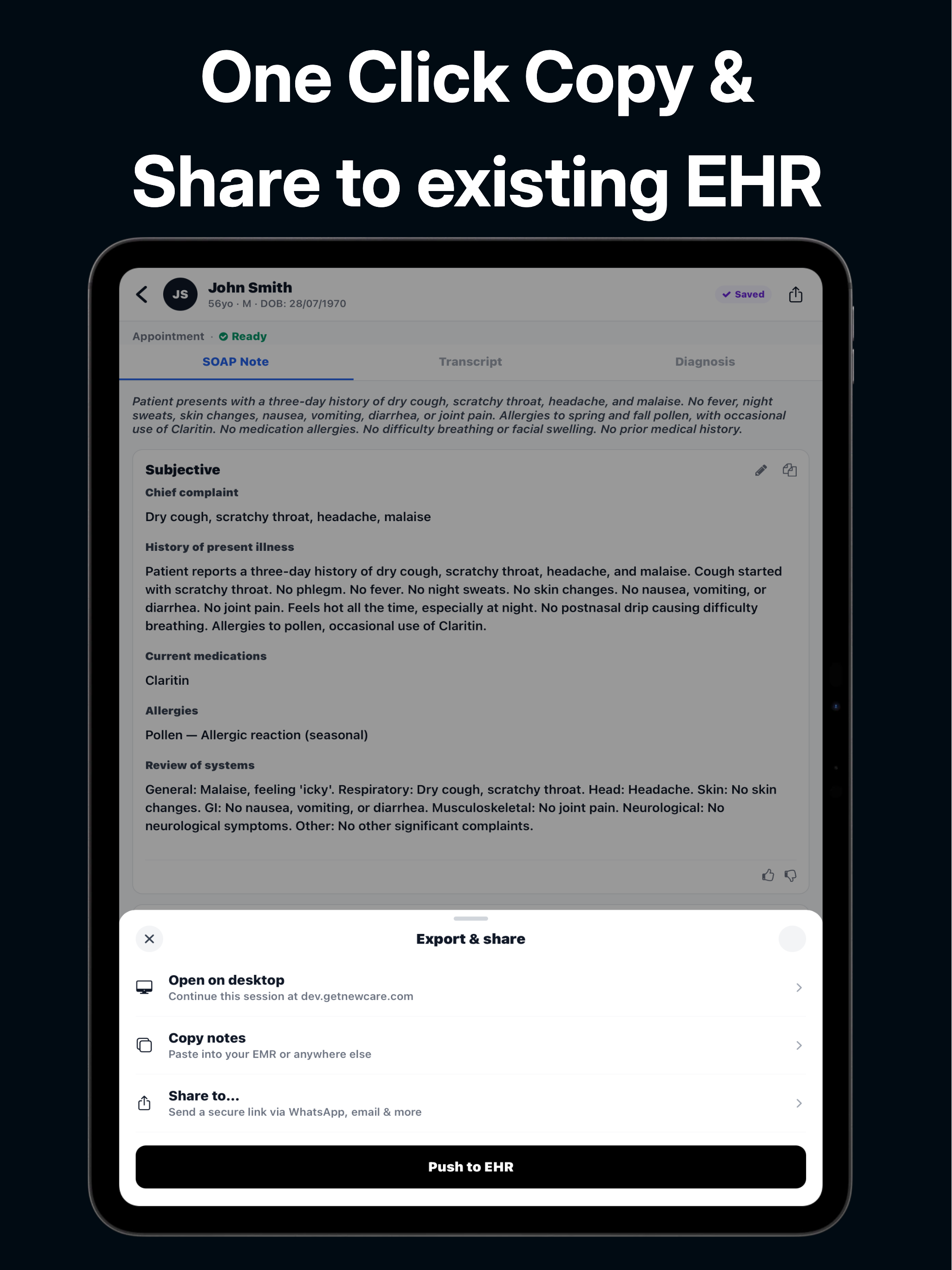 Newcare – AI for Clinicians screenshot 9