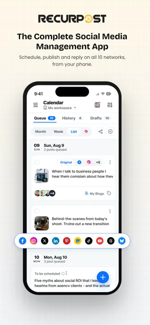 RecurPost: Manage Social Media screenshot 1