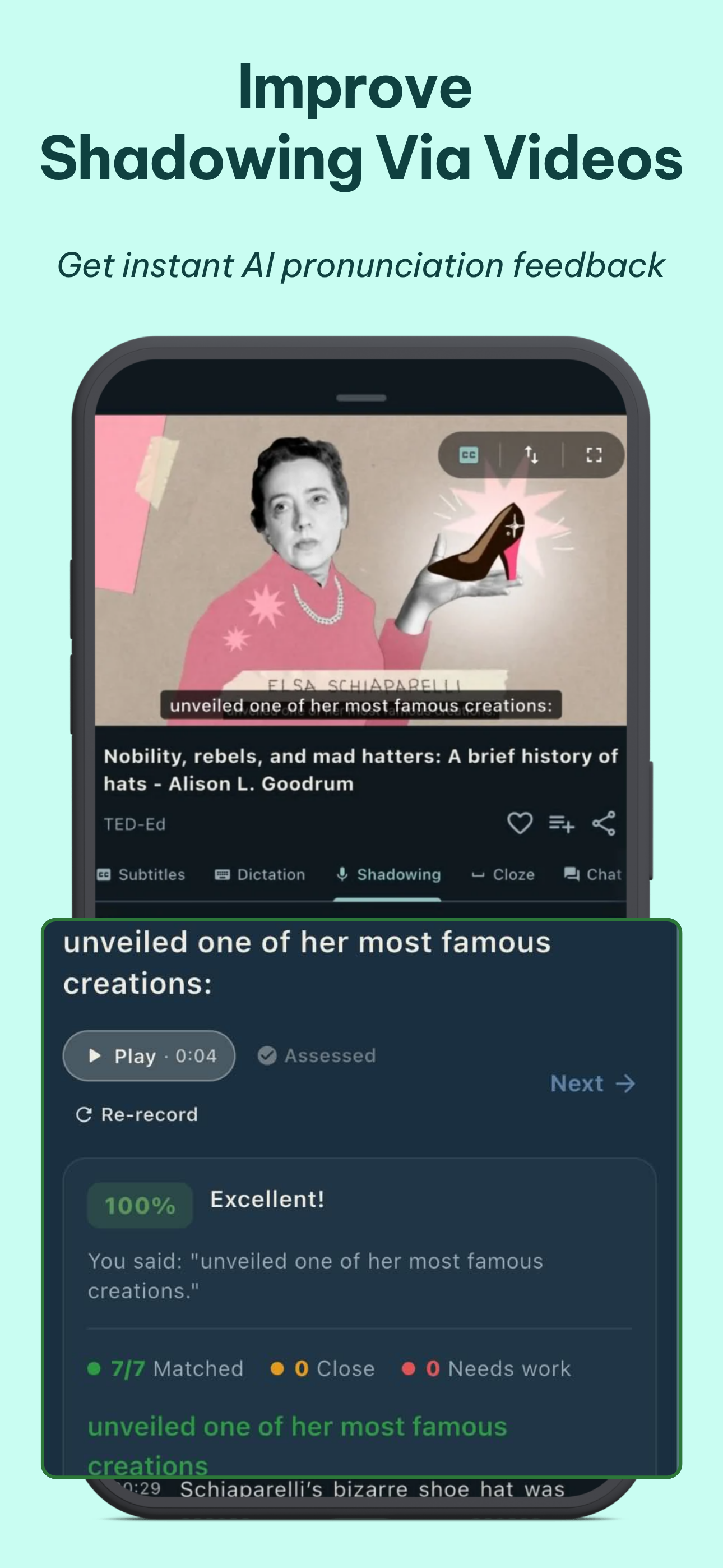 4You: Learn language via video screenshot 3