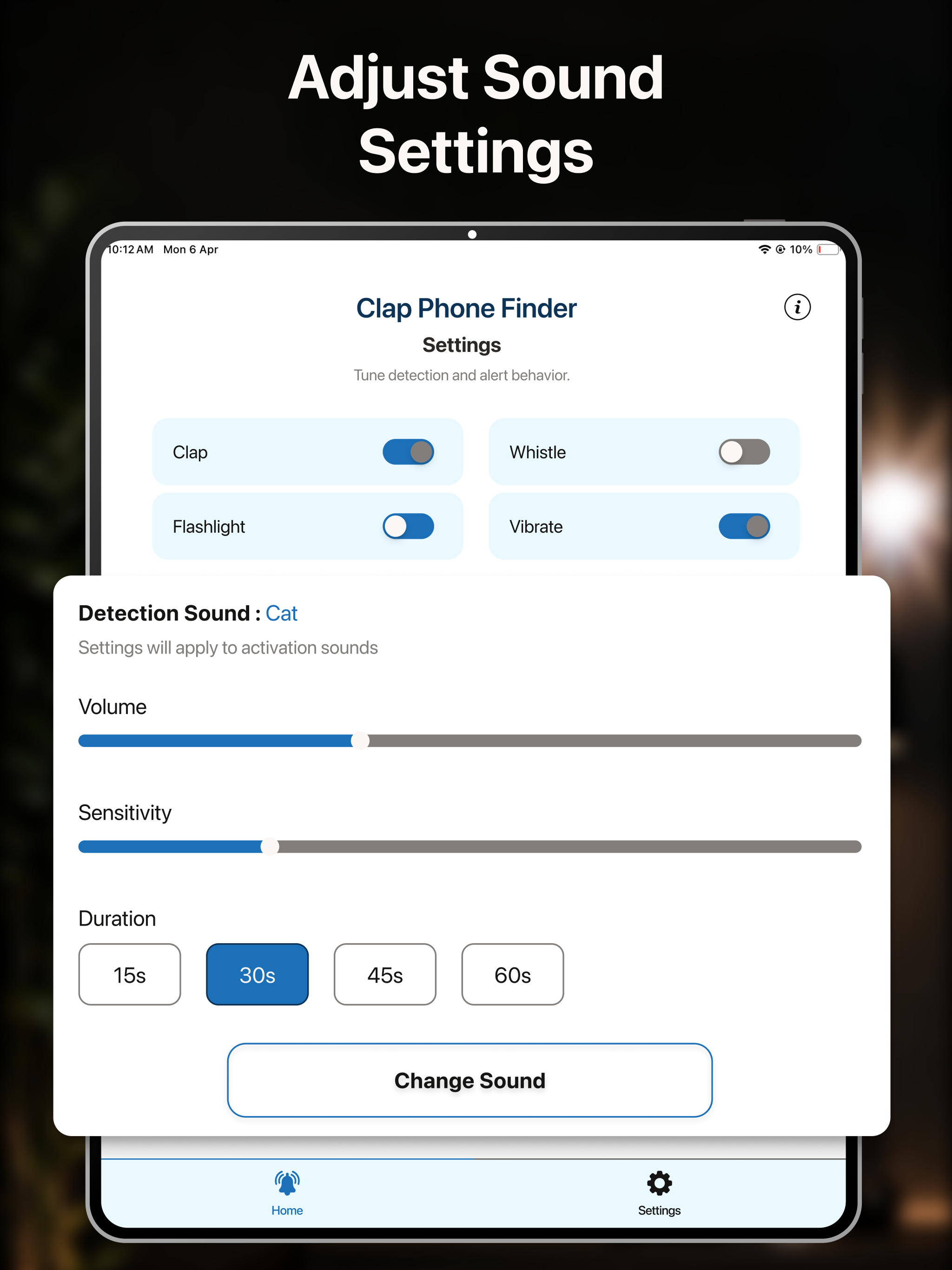 WeClap: Find Phone by Clapping screenshot 12