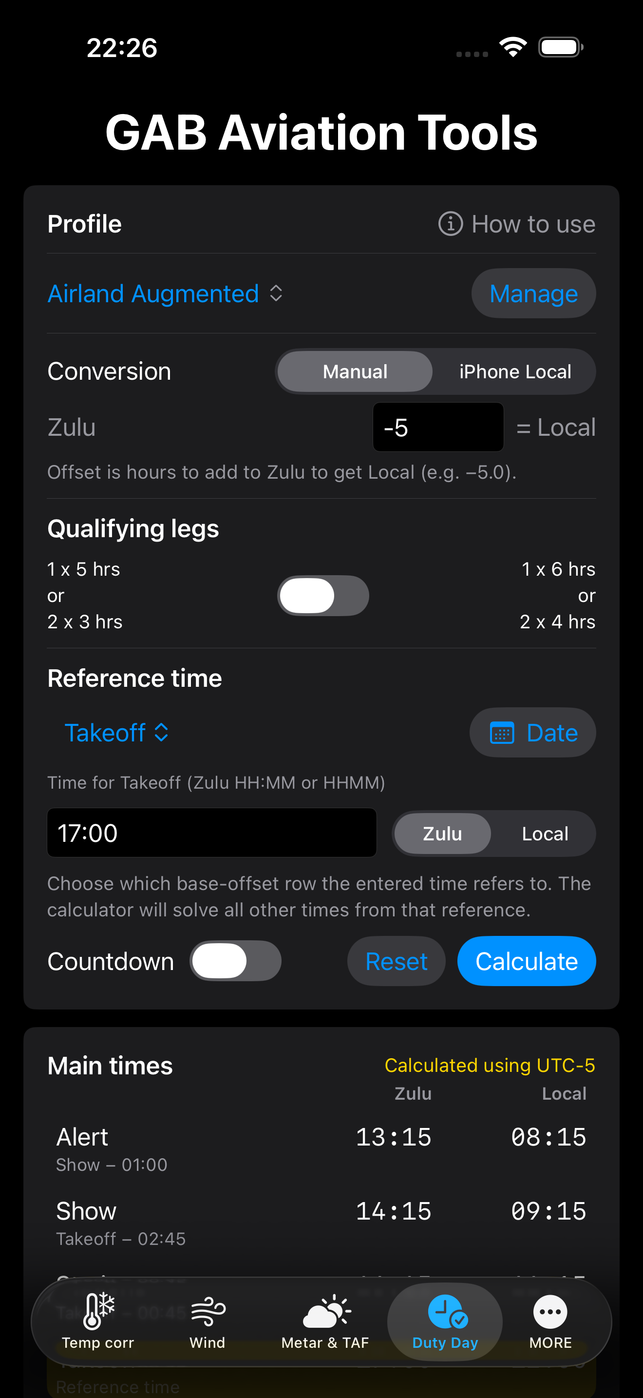 GAB Aviation Tools screenshot 6