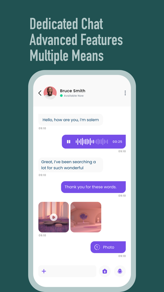 #3. Link-Me - Chat & Messaging (iOS) Podle: Omar Ghammas