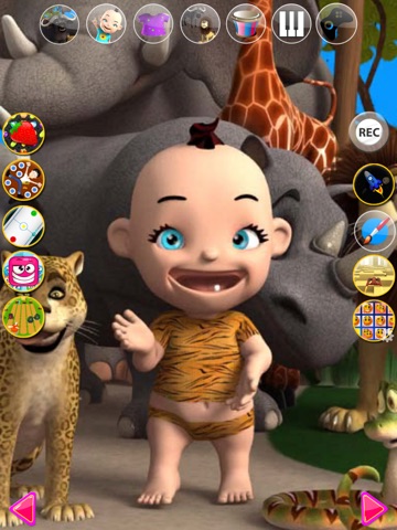 Talking Babsy Baby At The Zoo iPad screenshot