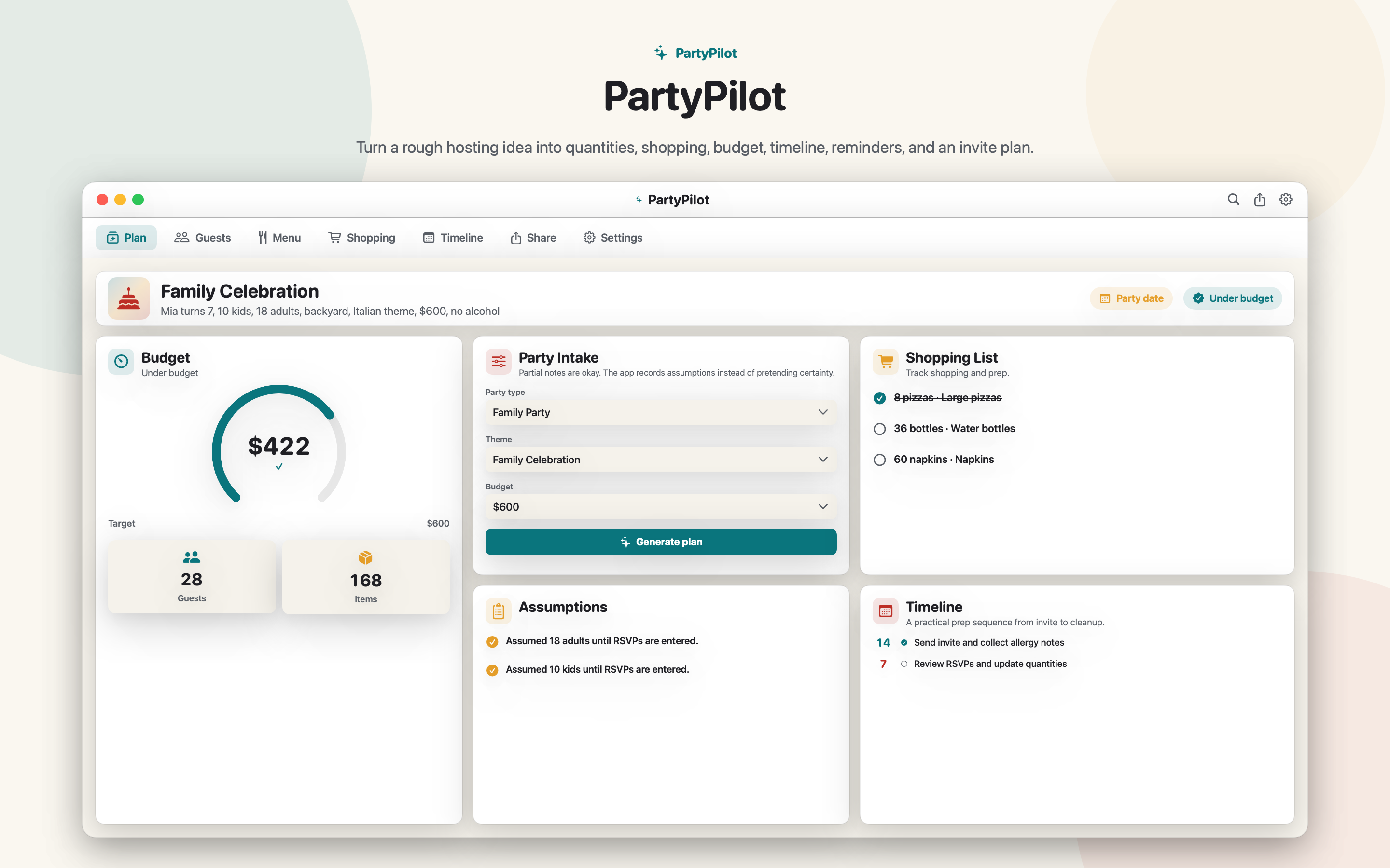 PartyPilot screenshot 11