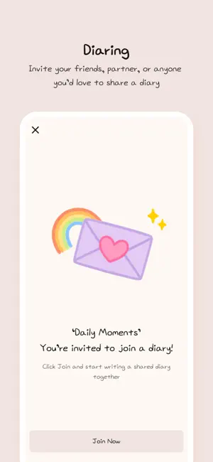 Diaring: Shared Diary screenshot 1