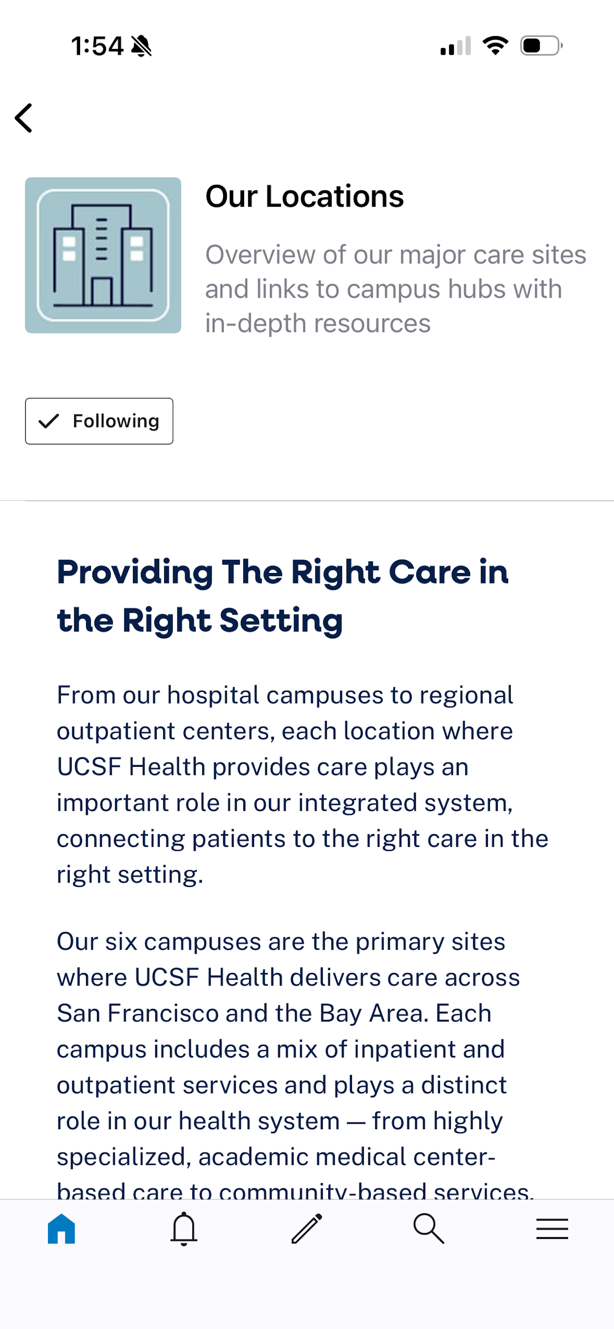 The Bridge by UCSF Health screenshot 4