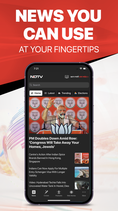 NDTV Screenshot