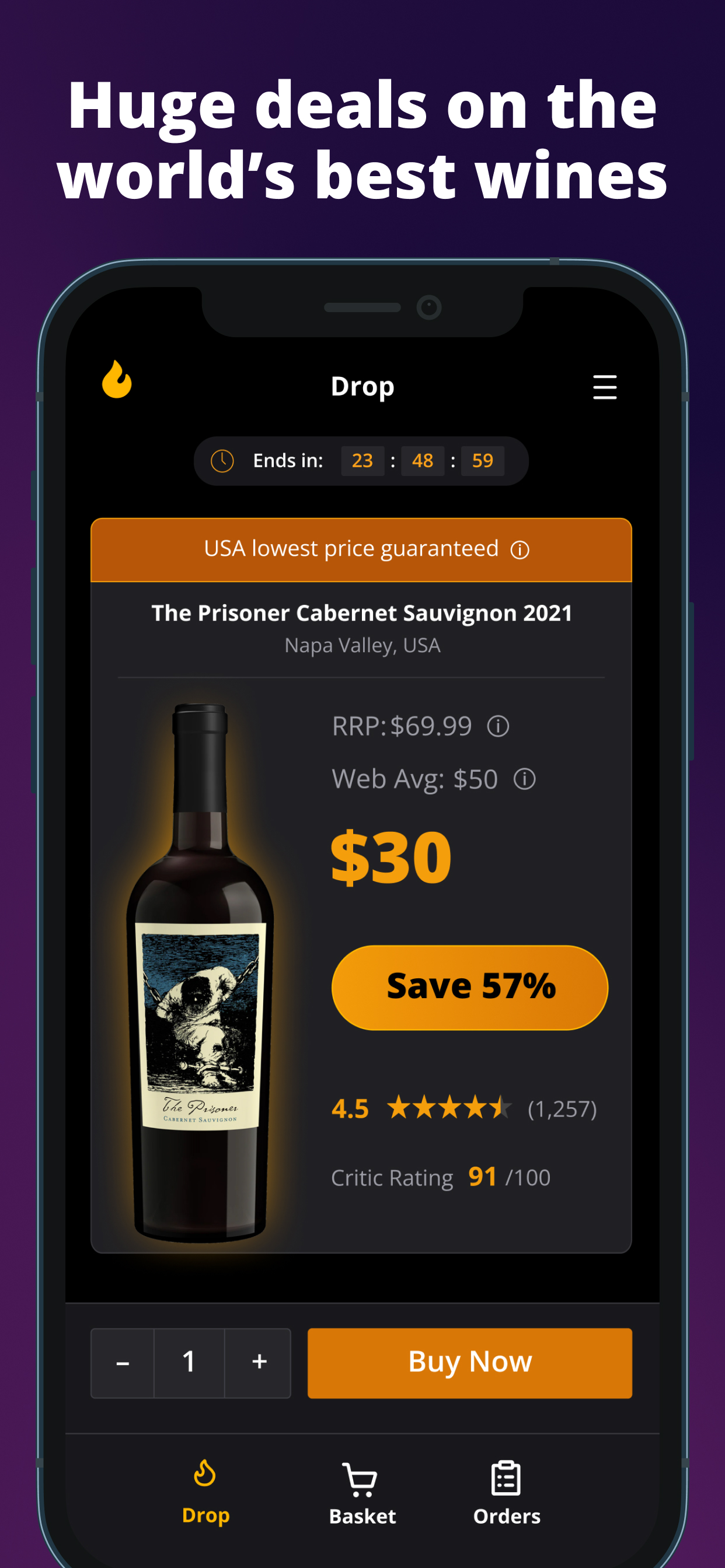 Casedrops: Get best wine deals screenshot 3