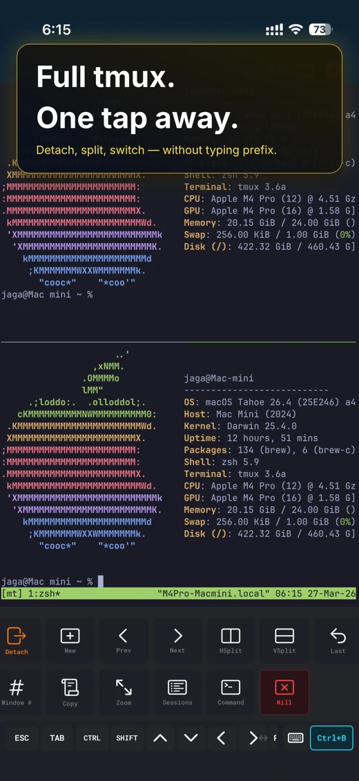 MT — Mosh Terminal screenshot 4