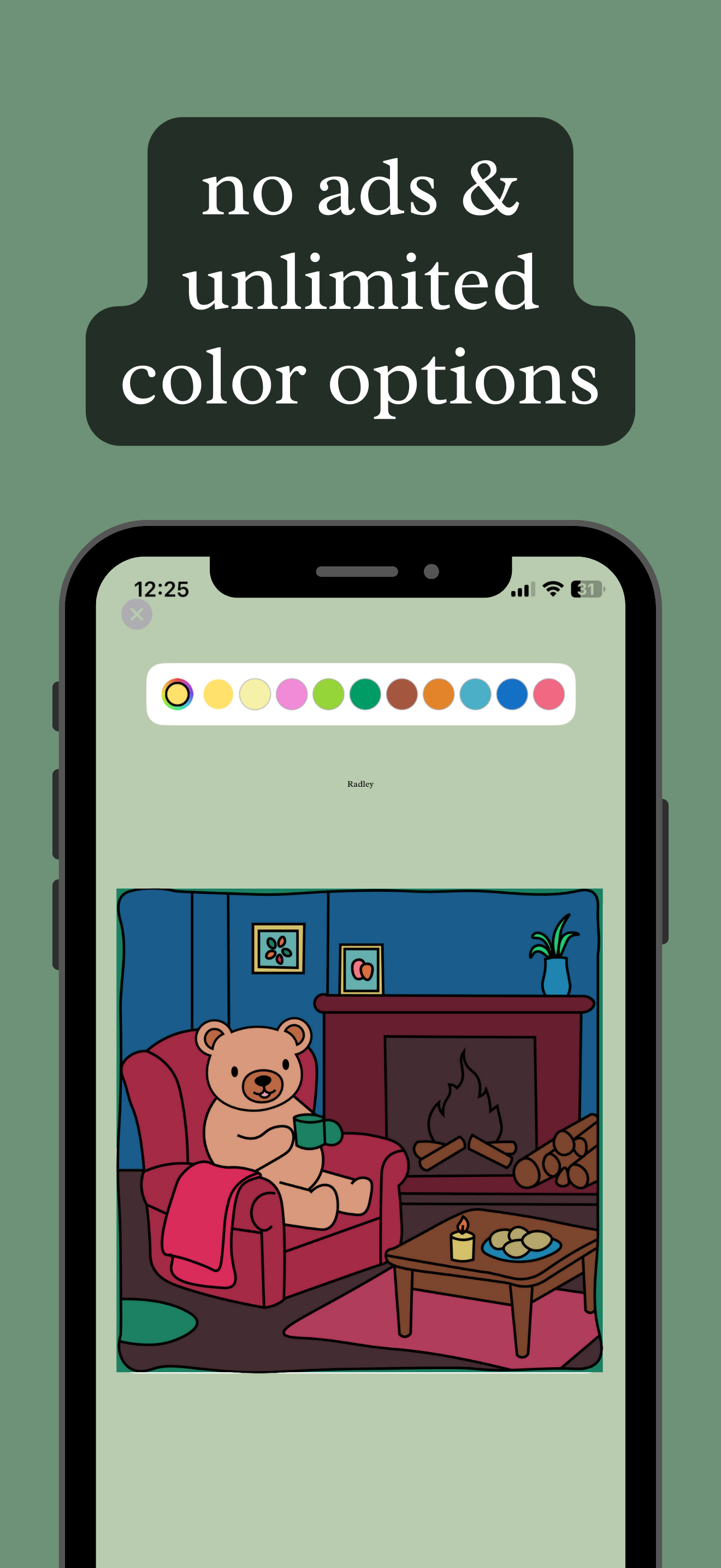 cozy cottage coloring