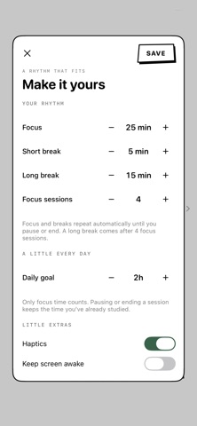 Slay 75: Focus Timer screenshot 3