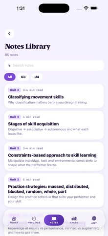 VCE Study Physical Education iPhone screenshot