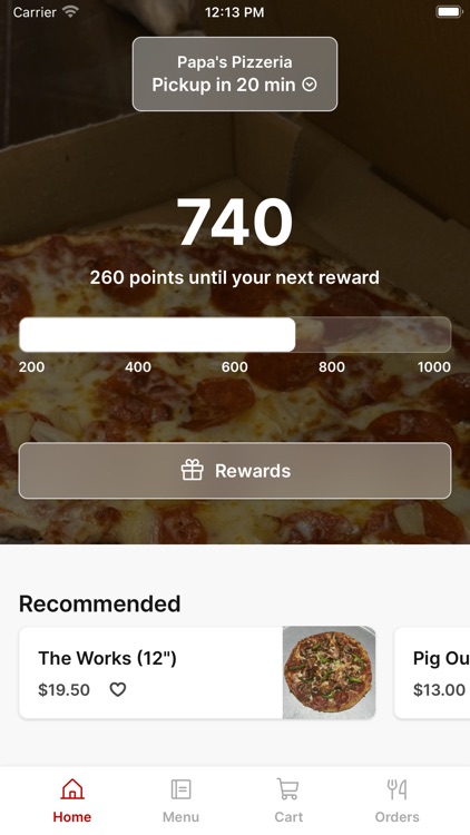 Papa's Pizzeria To Go