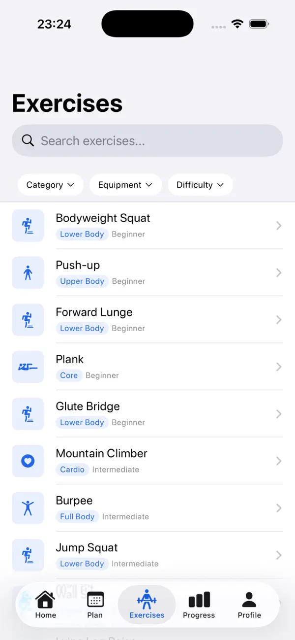 Screenshot #3 pour FitnessME – Home Fitness