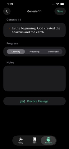My LLM Bible iPhone screenshot