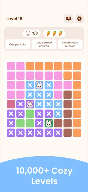 Bunnydoku: Logic Puzzle screenshot 4
