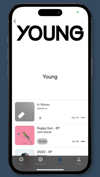 Play Nice iPhone screenshot 4 - Music app