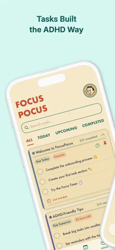 Focus Pocus – ADHD Companion screenshot 1 of 5